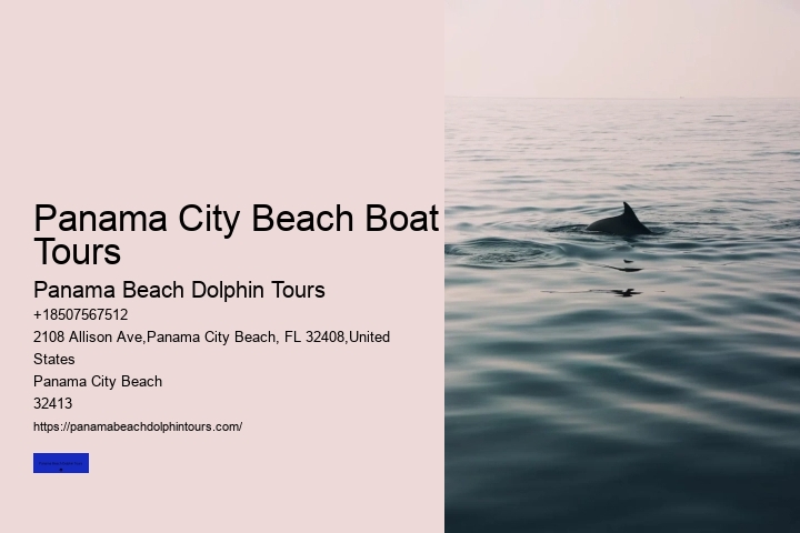 Panama City Beach Boat Tours